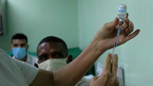 Vacuna cubana contra el coronavirus Abdala - Sputnik Mundo