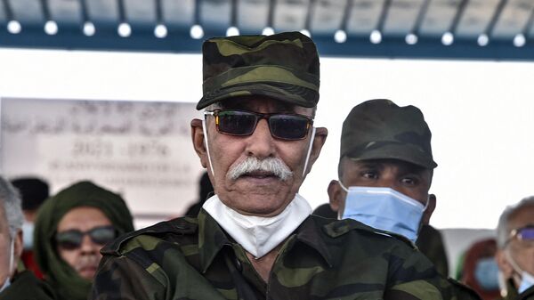 Brahim Ghali, el líder del Frente Polisario - Sputnik Mundo