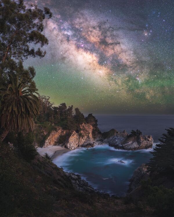 La foto Paradise del fotógrafo Marcin Zajac fue tomada en el área de Big Sur, en California (EEUU).  - Sputnik Mundo