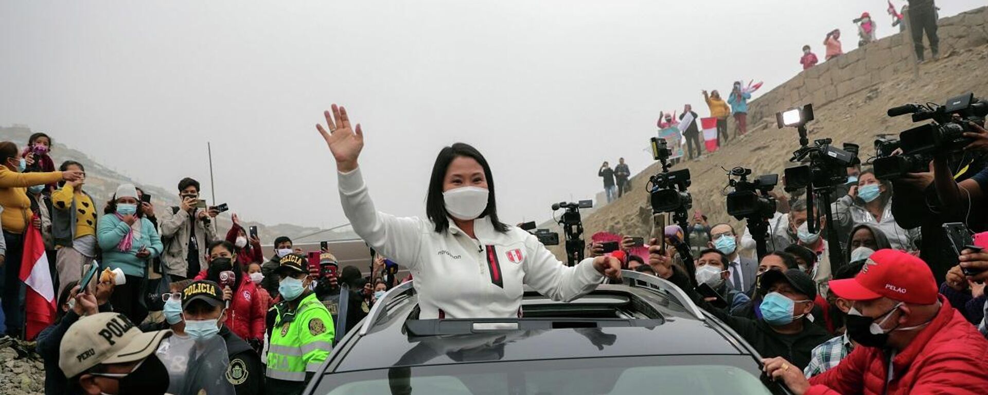 Keiko Fujimori, la candidata de derecha en las elecciones generales en Perú - Sputnik Mundo, 1920, 06.06.2021