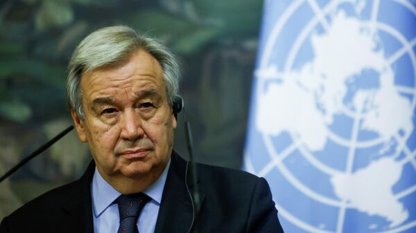 El secretario general de la ONU, António Guterres - Sputnik Mundo