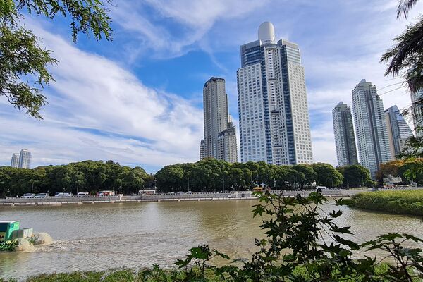La mejor vista panorámica de Buenos Aires, ciudad de espaldas al rio, se encuentra aquí - Sputnik Mundo