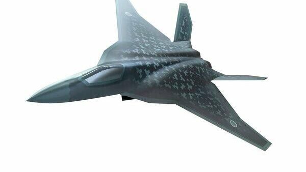 Concepto del caza de 6ª generación japonés F-X (ilustración gráfica) - Sputnik Mundo