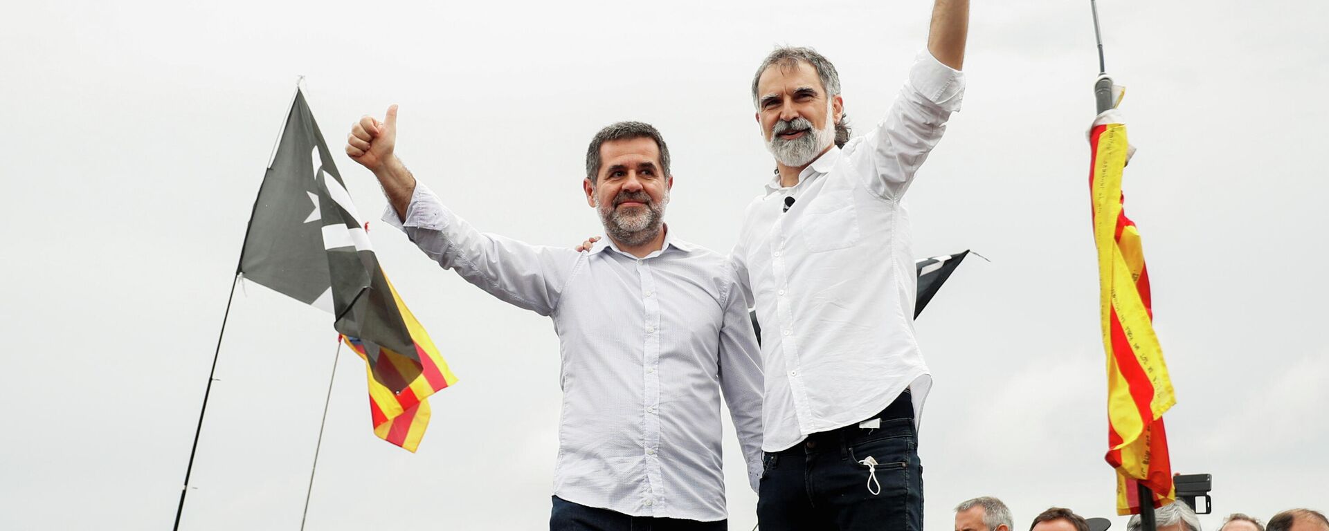 Jordi Sánchez y Jordi Cuixart,  los líderes del movimiento independentista catalán  - Sputnik Mundo, 1920, 24.06.2021