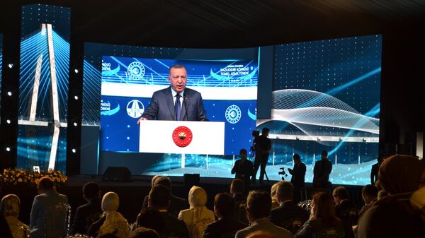 Erdogan da por iniciada la construcción del canal de Estambul - Sputnik Mundo