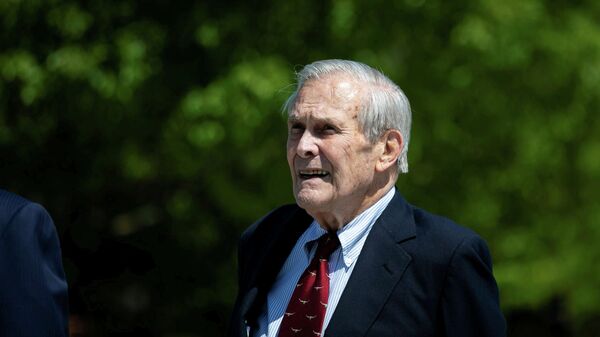 Donald Rumsfeld, exsecretario de Defensa de EEUU - Sputnik Mundo