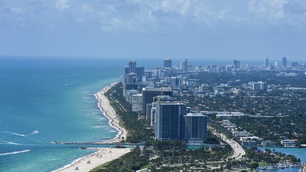 Vista aerea de North Miami Beach, EEUU - Sputnik Mundo