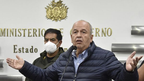 Arturo Murillo, exministro de Gobierno de Bolivia - Sputnik Mundo