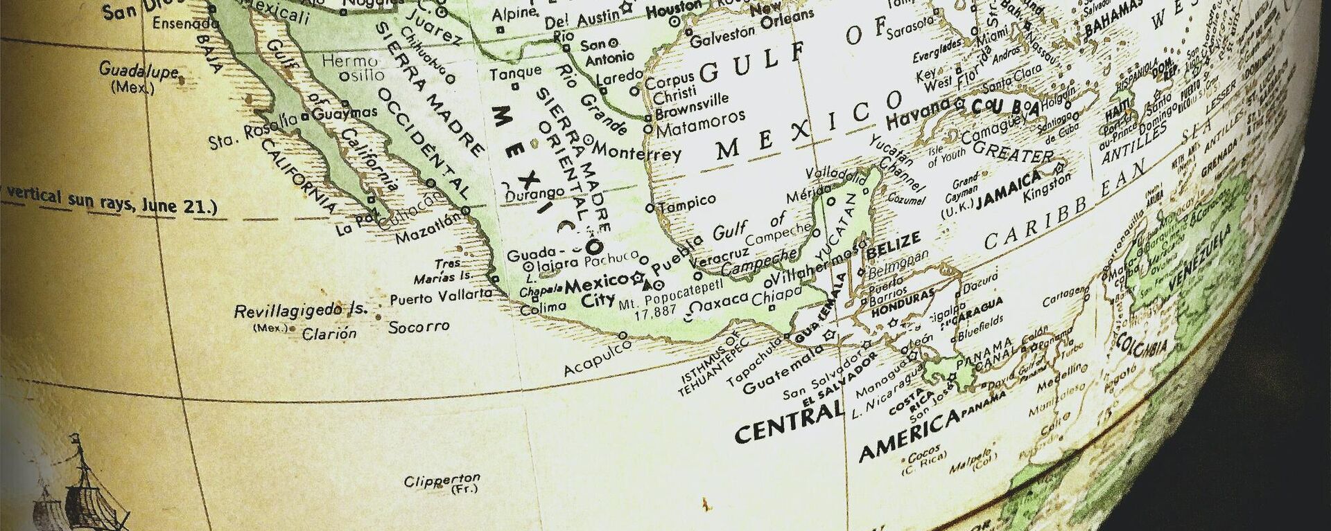 Mapa de Centroamérica - Sputnik Mundo, 1920, 09.07.2021