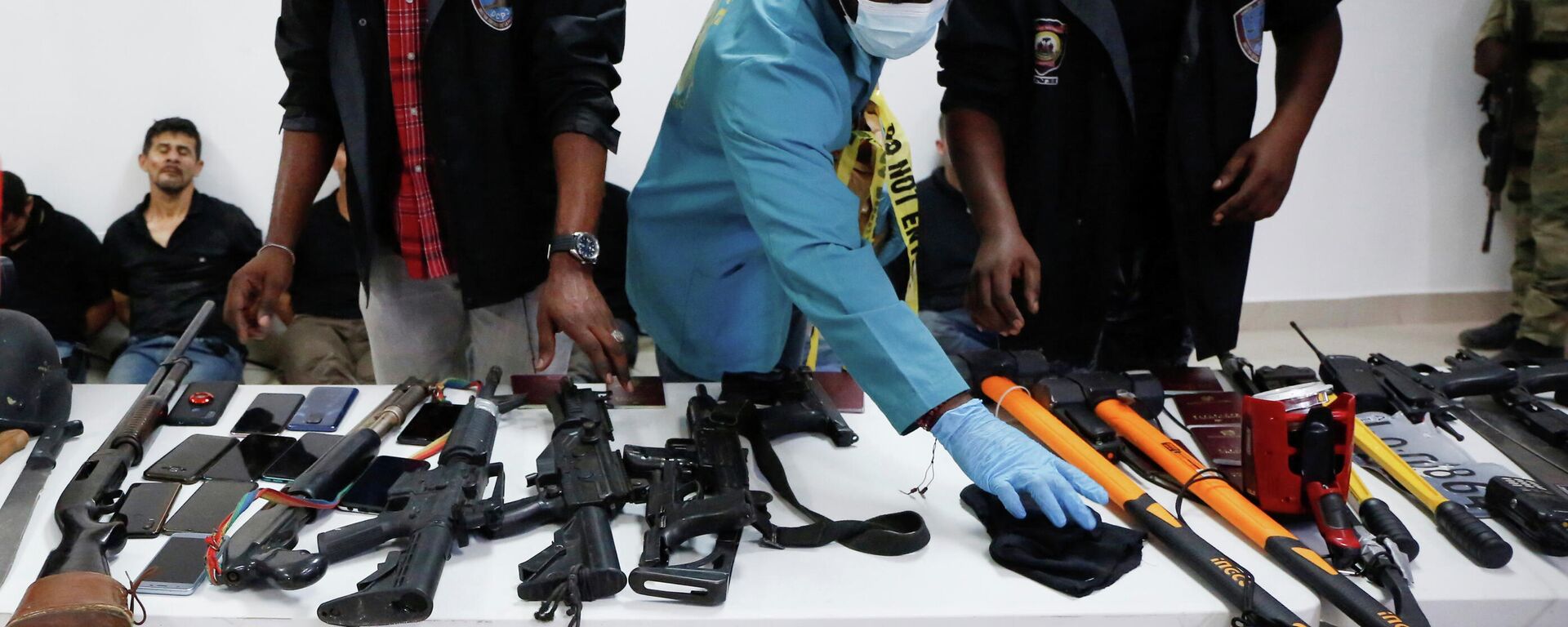 Armas del comando que asesinó al presidente de Haití - Sputnik Mundo, 1920, 09.07.2021