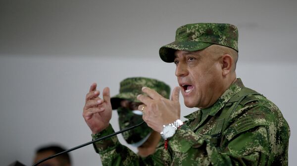 Luis Fernando Navarro, comandante de las Fuerzas Militares de Colombia  - Sputnik Mundo