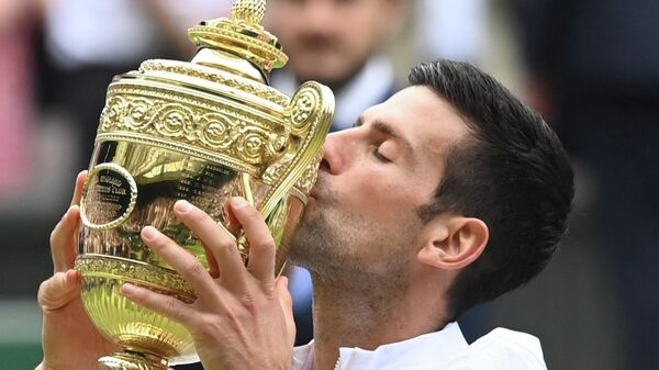 Novak Djokovic, tenista serbio - Sputnik Mundo