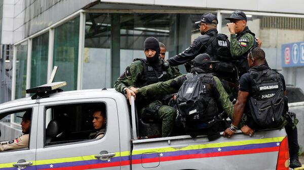 El operativo de seguridad en Caracas - Sputnik Mundo