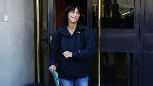 Juana Rivas acude a recoger la sentencia de su caso en España - Sputnik Mundo