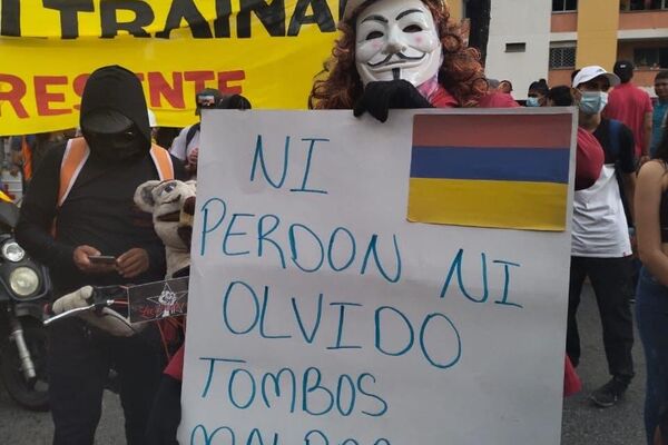 Manifestación en Bucaramanga, Colombia - Sputnik Mundo