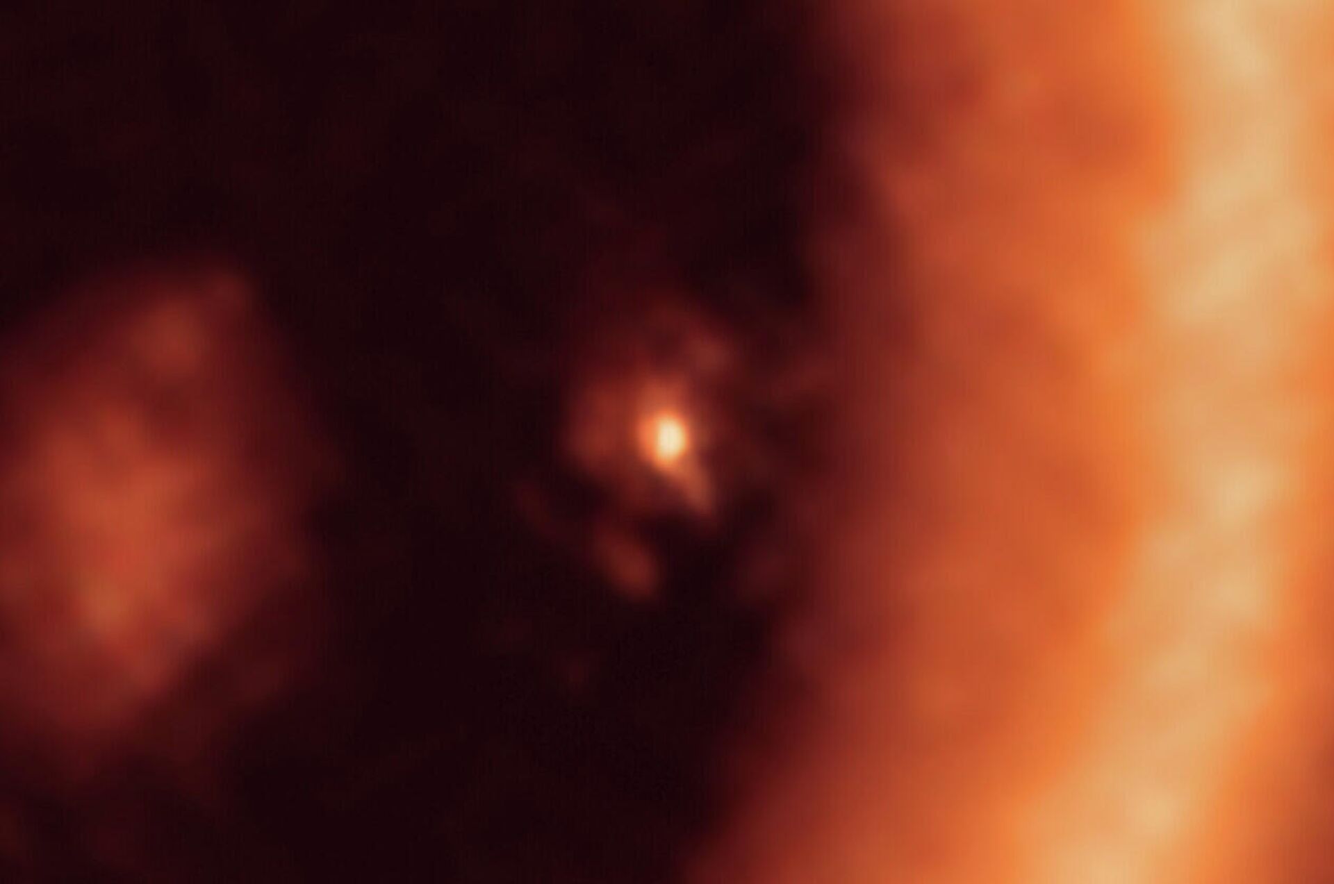El disco circumplanetario que rodea al exoplaneta PDS 70c - Sputnik Mundo, 1920, 23.07.2021