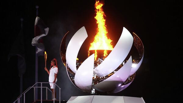 La ceremonia de apertura de los Juegos Olímpicos de Tokio 2020 - Sputnik Mundo