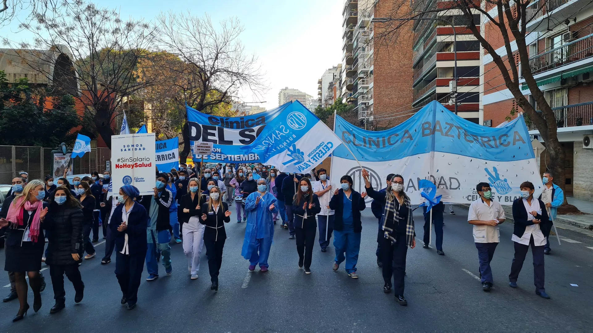 Protestas de trabajadores de la salud en Argentina - Sputnik Mundo, 1920, 03.07.2024