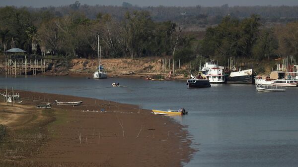 Situación en el río Paraná - Sputnik Mundo