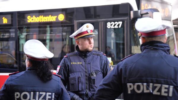 Policía en Viena, Austria - Sputnik Mundo