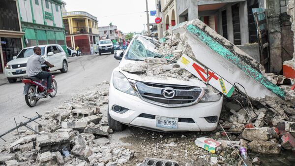 Terremoto en Haití - Sputnik Mundo