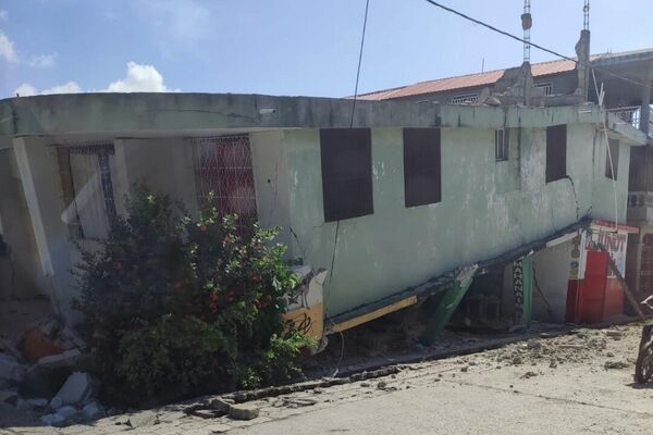 Consecuencias del sismo en Haití - Sputnik Mundo