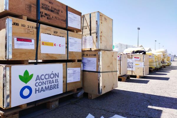 Ayuda humanitaria de España a Haití - Sputnik Mundo