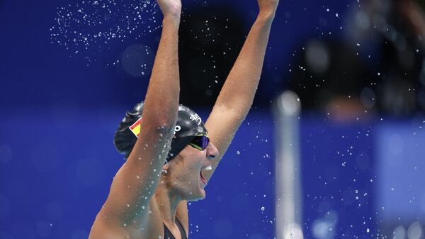 Michelle Alonso, nadadora española  - Sputnik Mundo