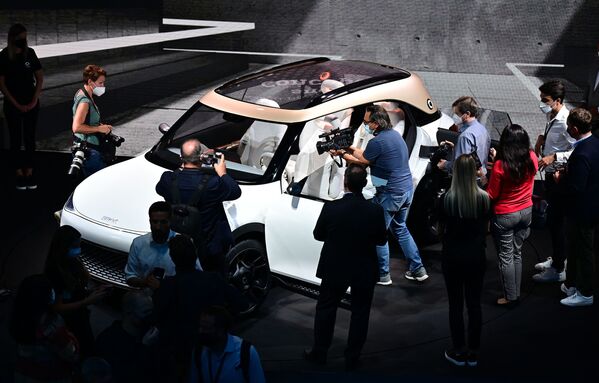 El prototipo de Mercedes Benz, denominado concept car Smart. - Sputnik Mundo