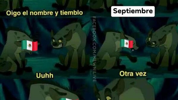 Memes del sismo en México - Sputnik Mundo