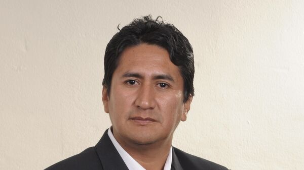 Vladirmir Cerrón, líder del partido oficialista Perú Libre - Sputnik Mundo