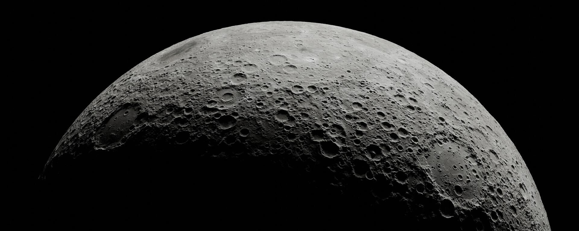 La superficie de la Luna (ilustración) - Sputnik Mundo, 1920, 08.11.2021