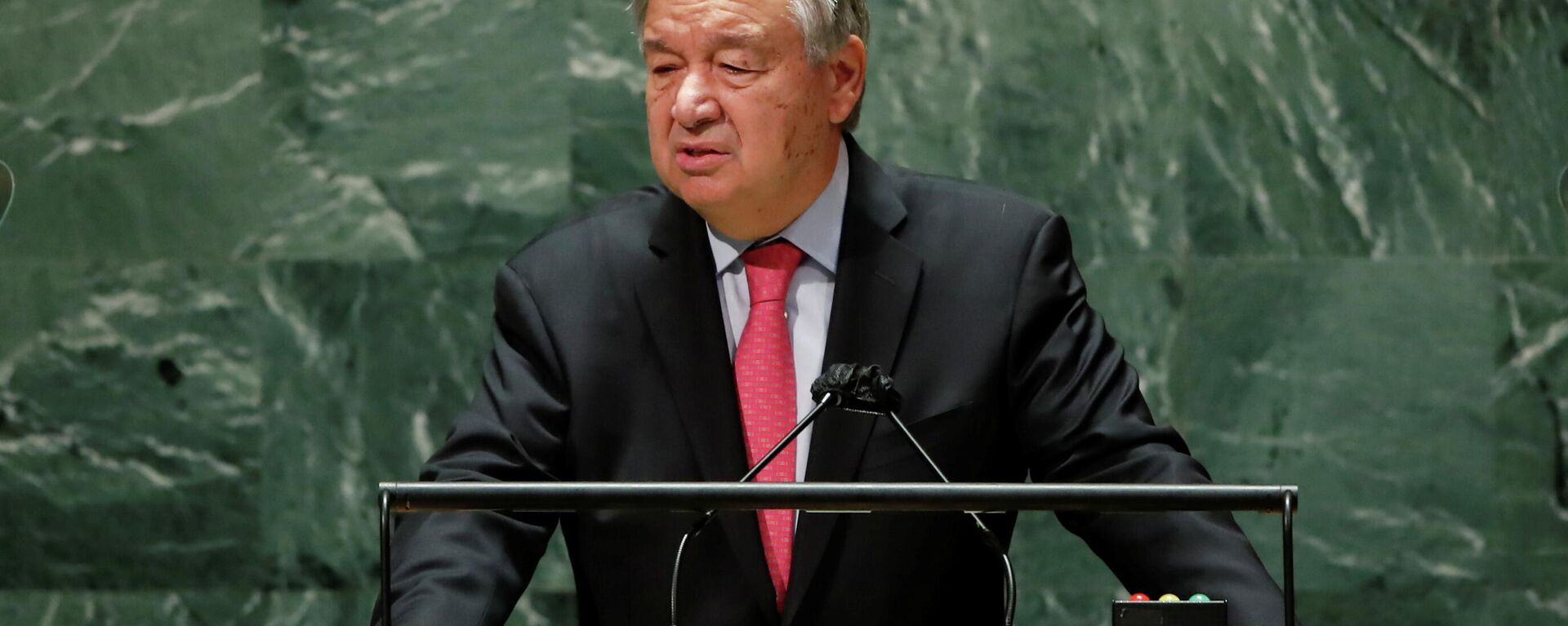 El el secretario general de la Organización de las Naciones Unidas (ONU), António Guterres - Sputnik Mundo, 1920, 14.10.2021