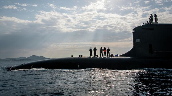 Un submarino de la naviera francesa Naval Group - Sputnik Mundo