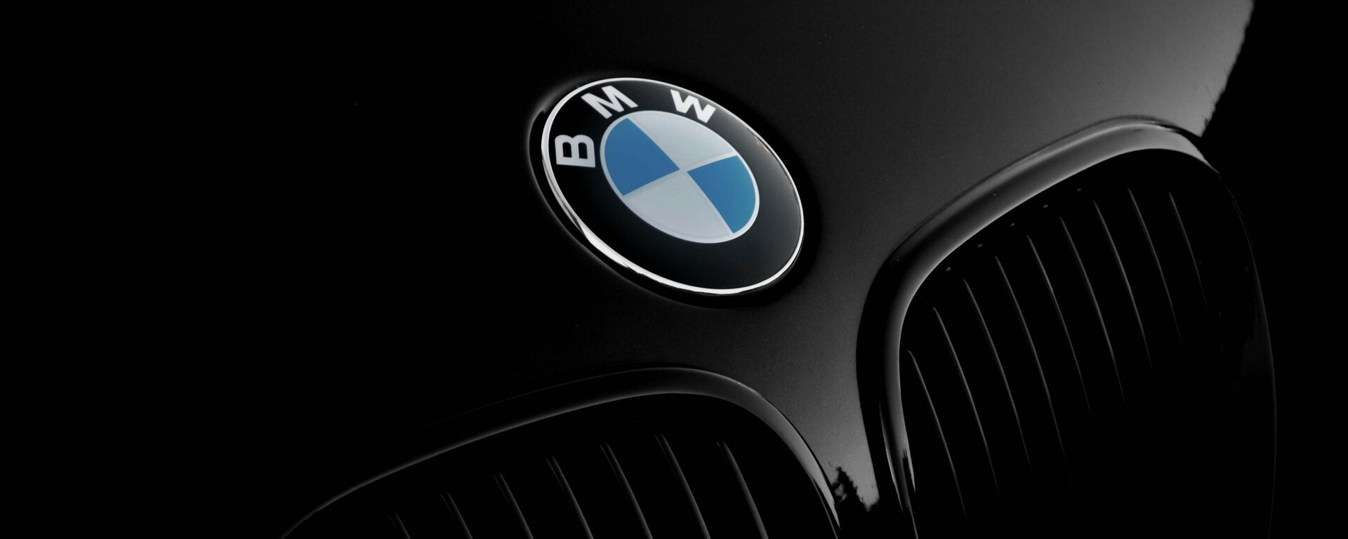 El logo de BMW en la parte delantera de un automóvil de la marca - Sputnik Mundo, 1920, 06.01.2022