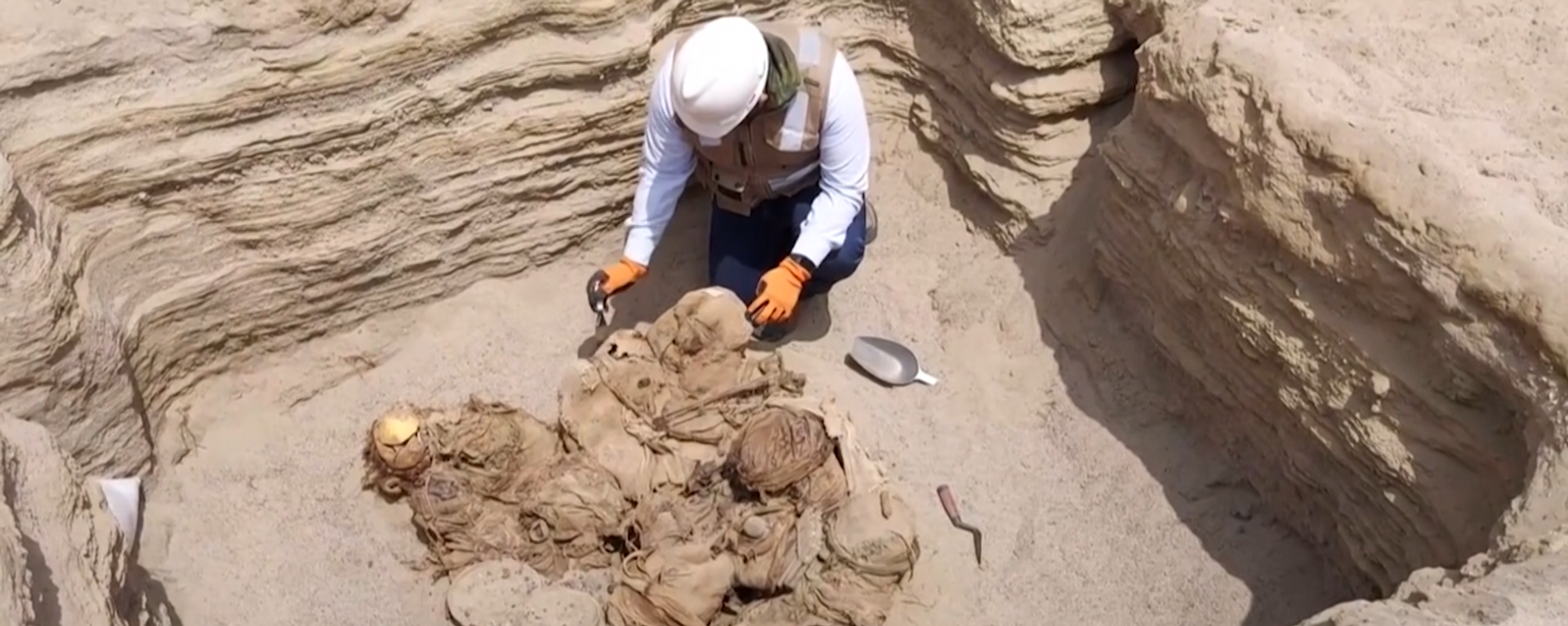 Encuentran en Perú restos humanos de 800 años de antigüedad - Sputnik Mundo, 1920, 24.09.2021
