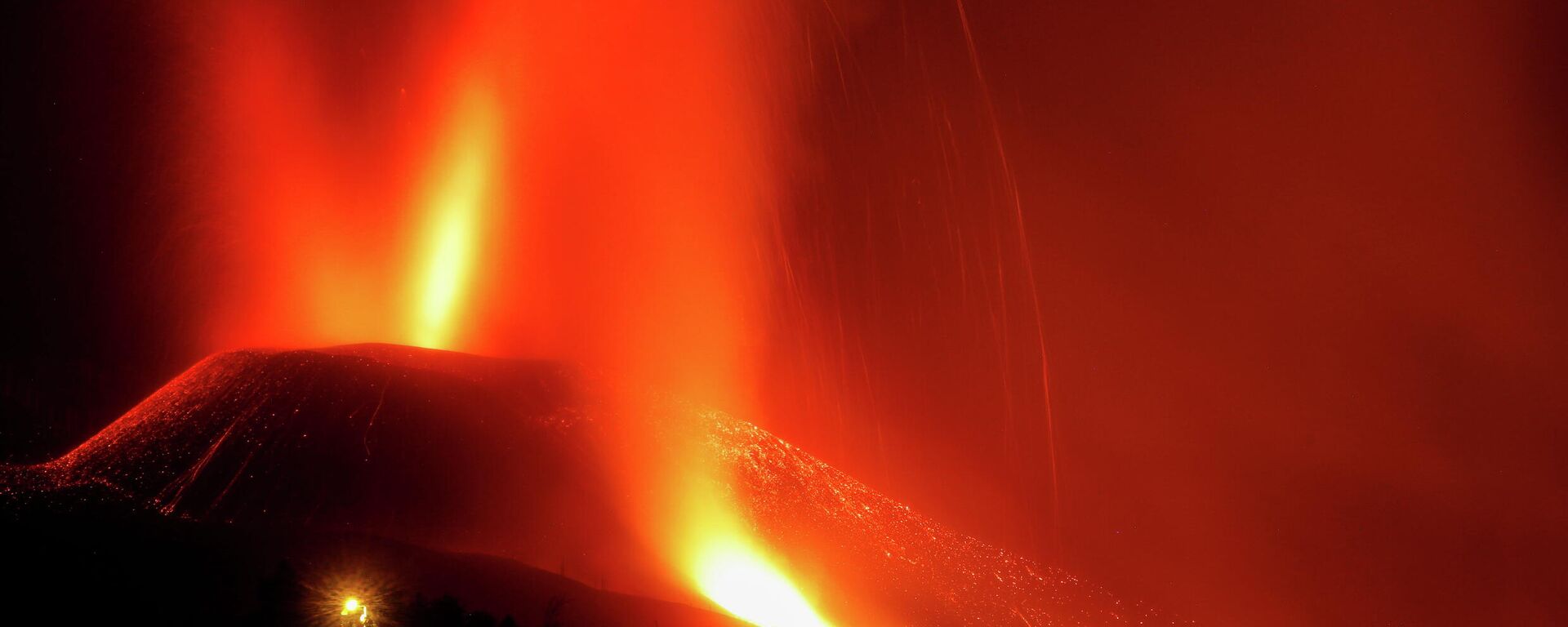 La erupción del volcán de La Palma - Sputnik Mundo, 1920, 25.09.2021