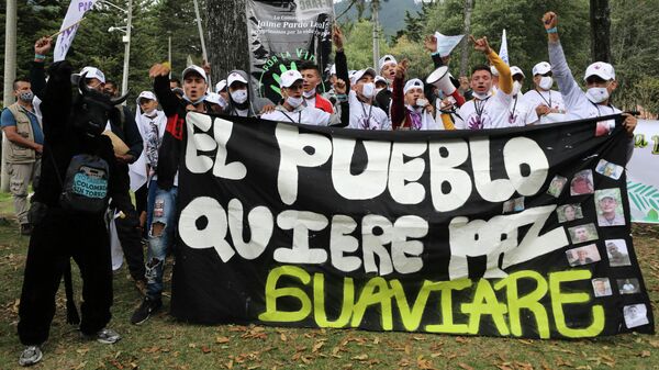 Ex-сombatientes de FARC - Sputnik Mundo