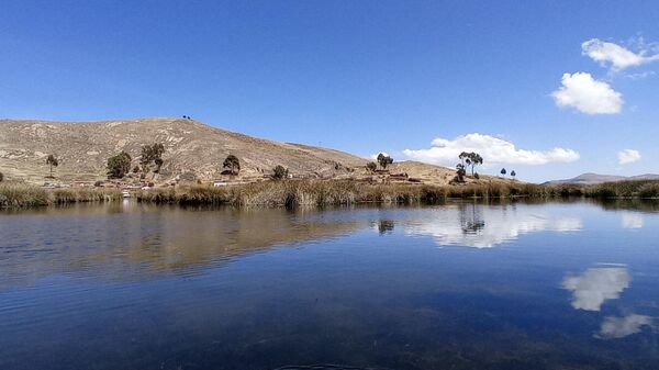 Isla Pariti en el lago Titicaca  - Sputnik Mundo