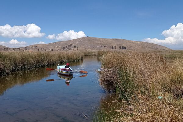Isla Pariti, en el lago Titicaca - Sputnik Mundo