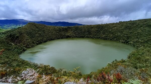 Laguna de Guatavita en el municipio de Sesquilé, Cundinamarca - Sputnik Mundo