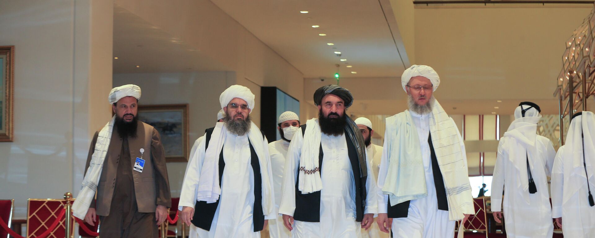 Una delegación de los talibanes - Sputnik Mundo, 1920, 17.12.2021