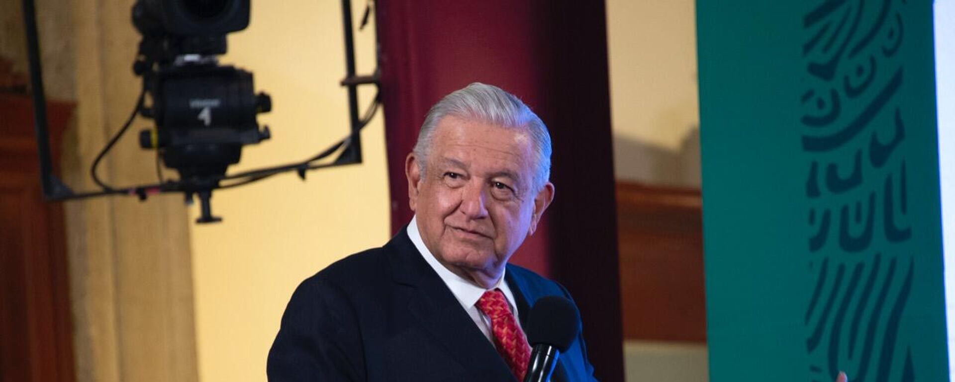 Andrés Manuel López Obrador, presidente de México  - Sputnik Mundo, 1920, 19.10.2021