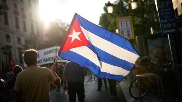 La bandera de Cuba (imagen referencial) - Sputnik Mundo