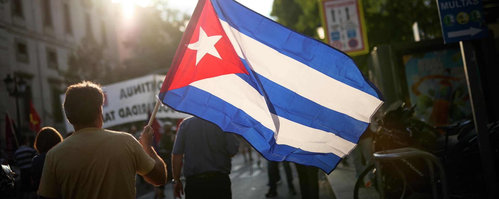 La bandera de Cuba (imagen referencial) - Sputnik Mundo, 1920, 03.09.2022