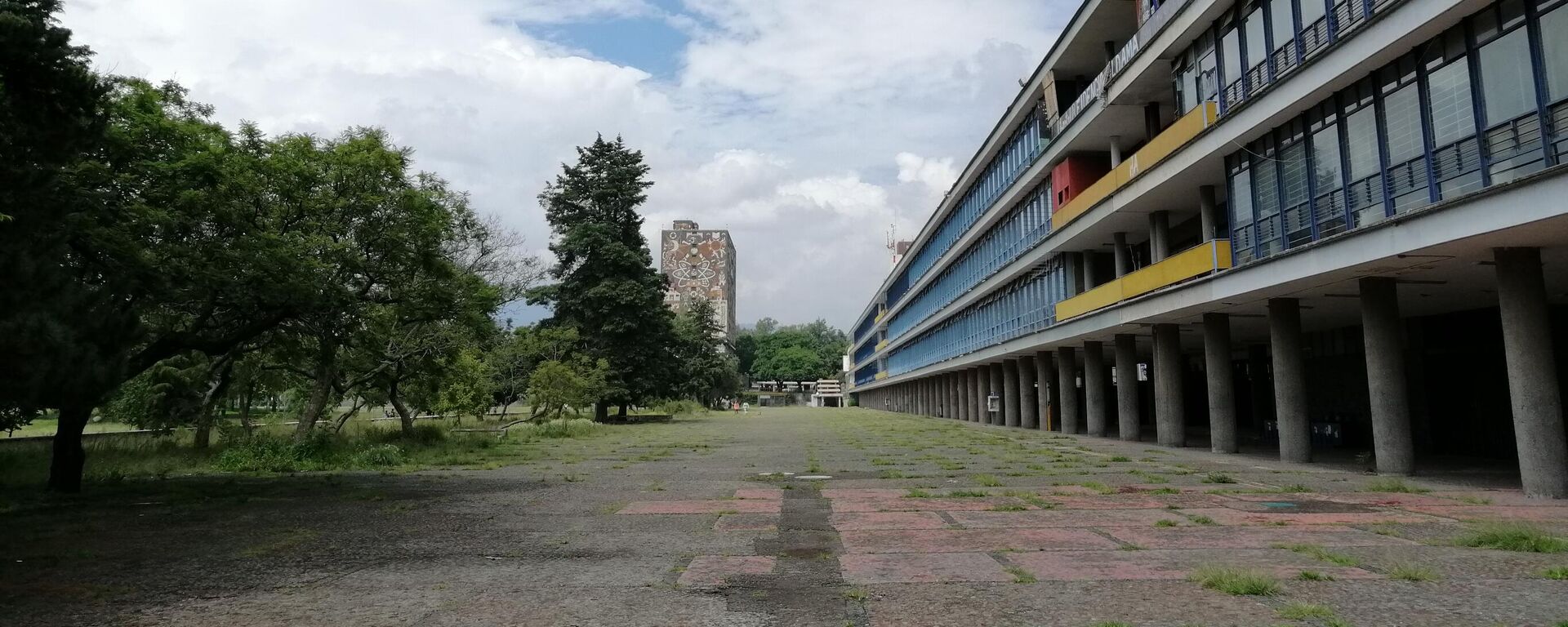 Ciudad Universitaria, campus central de la Universidad Nacional Autónoma de México - Sputnik Mundo, 1920, 05.01.2022