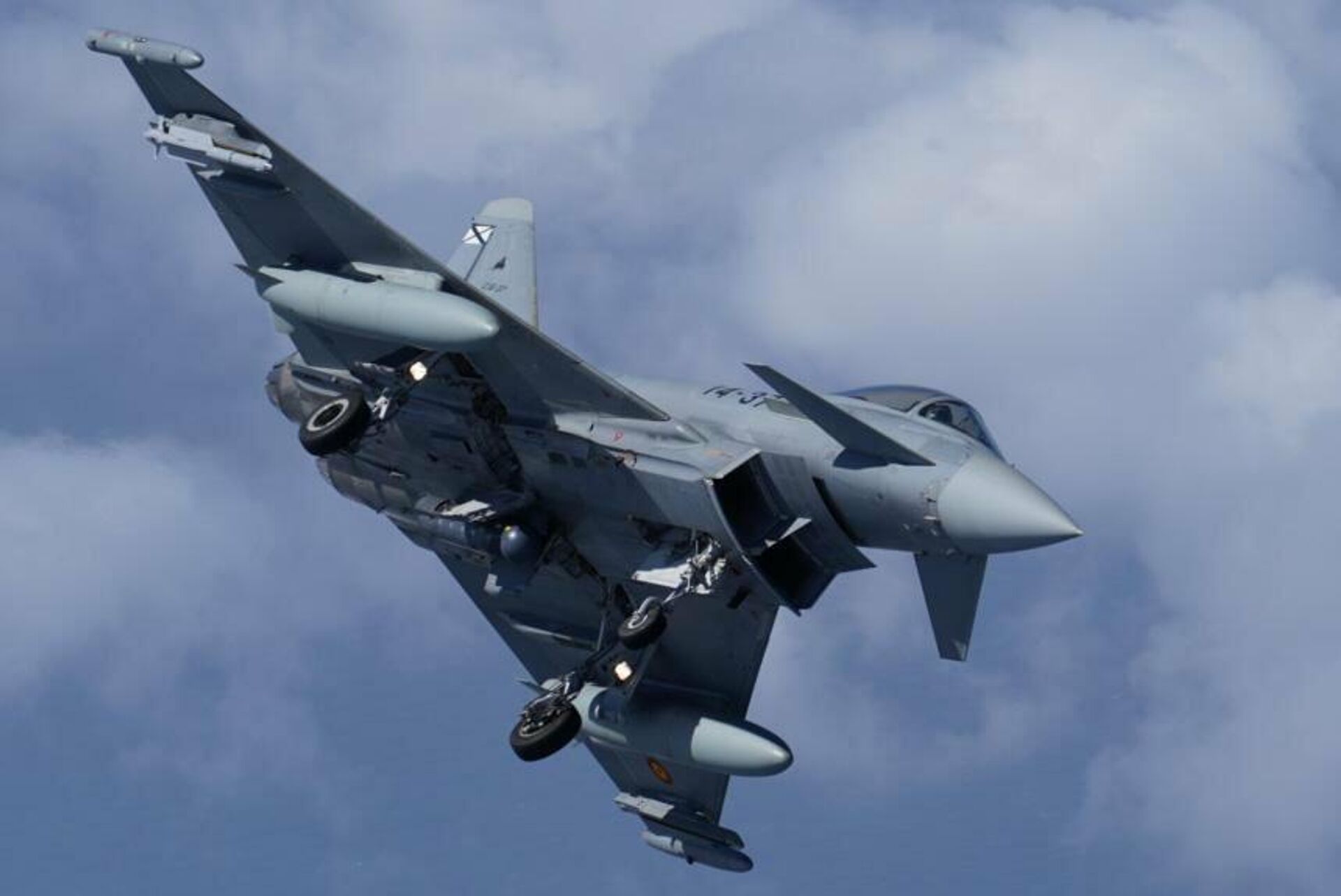 El Eurofighter ha sido probado en combate durante operaciones en Libia, Irak y Siria. - Sputnik Mundo, 1920, 27.10.2021