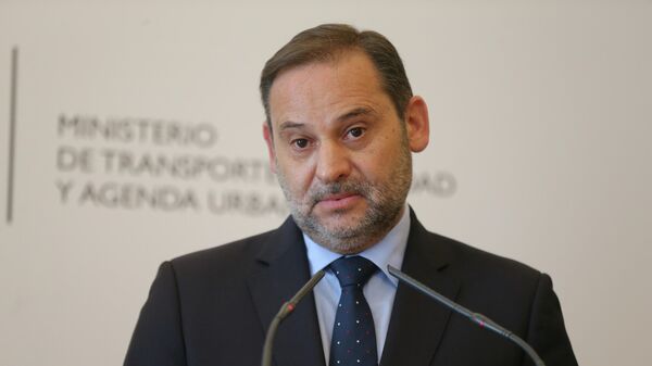 El exministro español de Transportes, Movilidad y Agenda Urbana, José Luis Ábalos - Sputnik Mundo