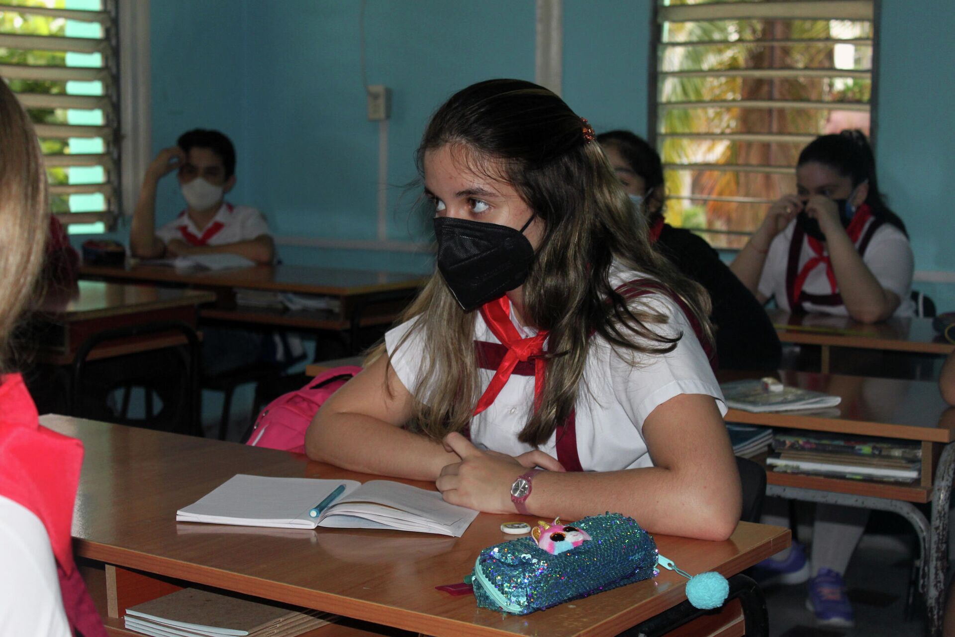 Niños cubanos reinician curso escolar - Sputnik Mundo, 1920, 08.11.2021