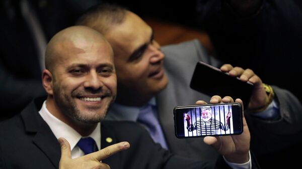 Daniel Silveira, el diputado brasileño de extrema derecha - Sputnik Mundo